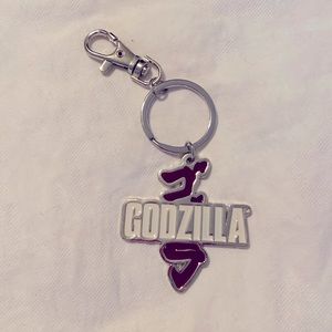 Godzilla key chain